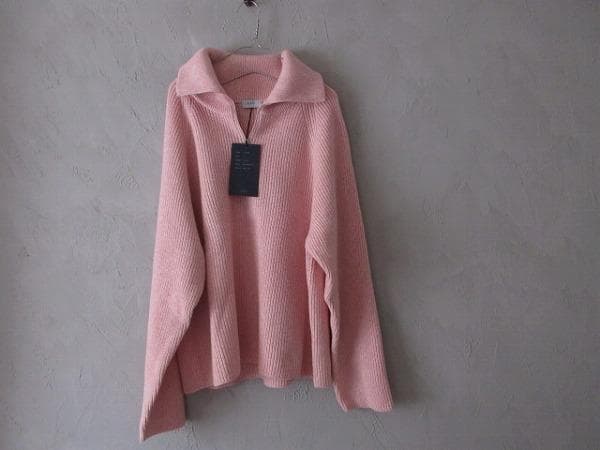 専用URU ウル　HALF ZIP KNIT