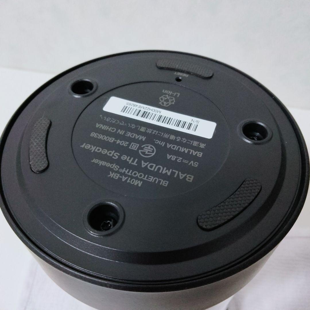 バルミューダ　BALMUDA　M01A-BK ワイヤレススピーカー　342
