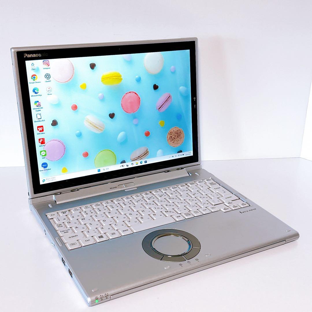 累積1110時間で外装良好✨パナソニックレッツノートCF-XZ6 タブレット