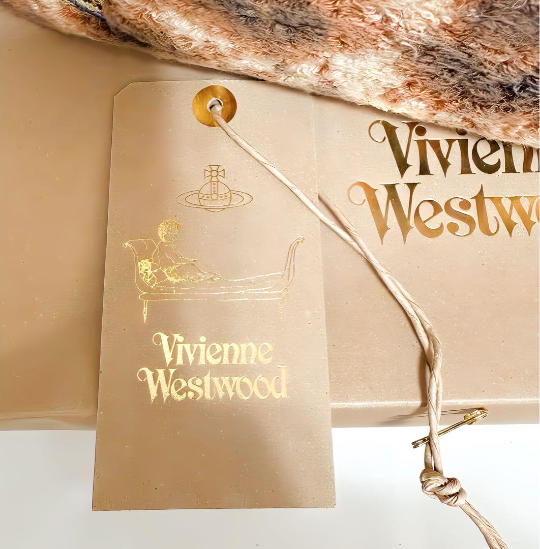 正規品【貴重ヴィンテージ】【廃盤】ヴィヴィアンレオパード柄パイル地ボストンバッグ