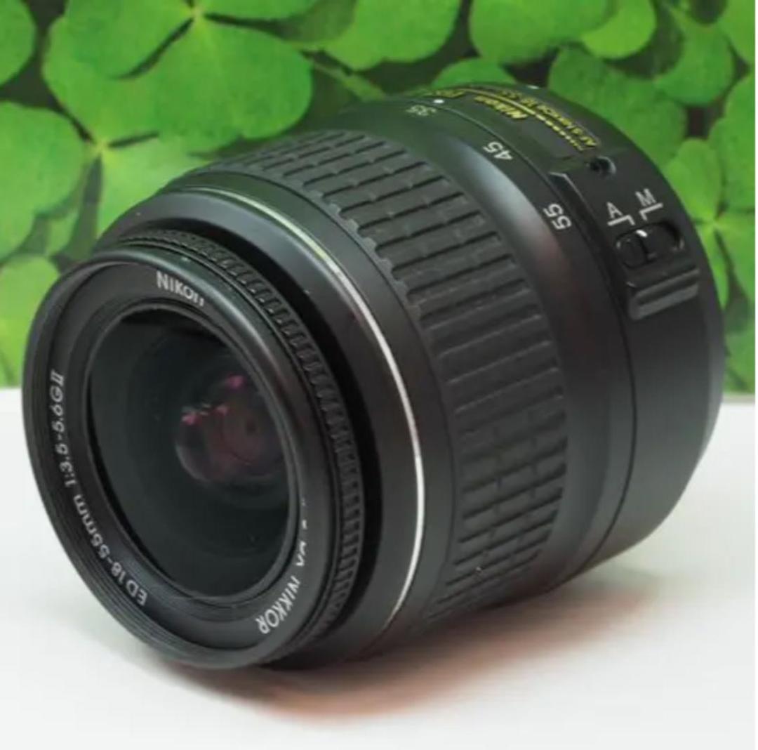 【美品】ニコン⭐️ 一眼レフ用標準ズームレンズ 18-55mm⭐️
