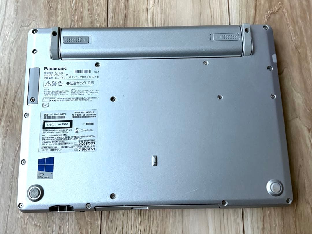 Office21&WIN11！BT良好Let's noteCF-SZ6RDQVS