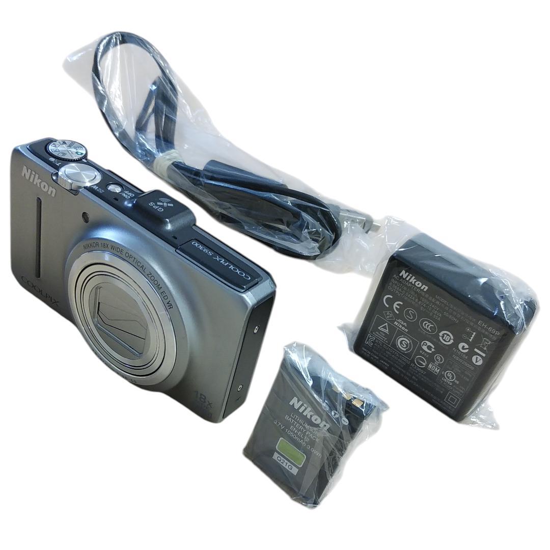 Nikon COOLPIX S9300 ニコン クールピクス グレー 動作確認済
