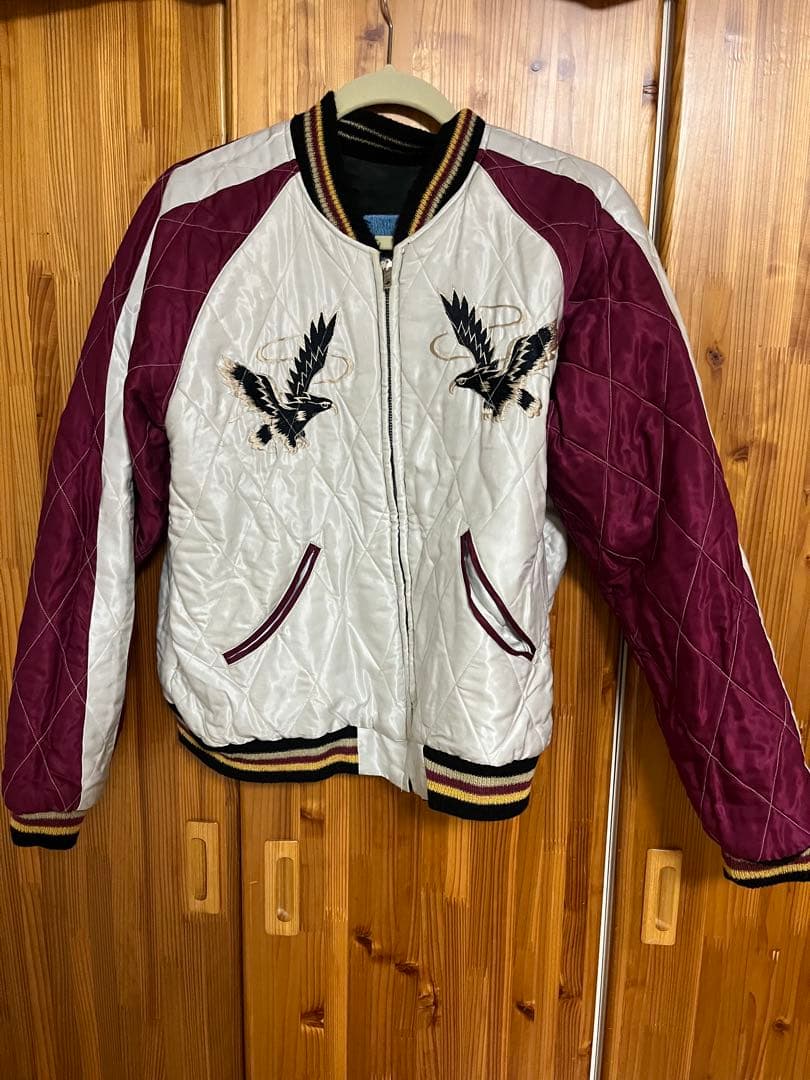 テーラー東洋　スカジャン　サイズM 三沢基地　わんぱくデニス