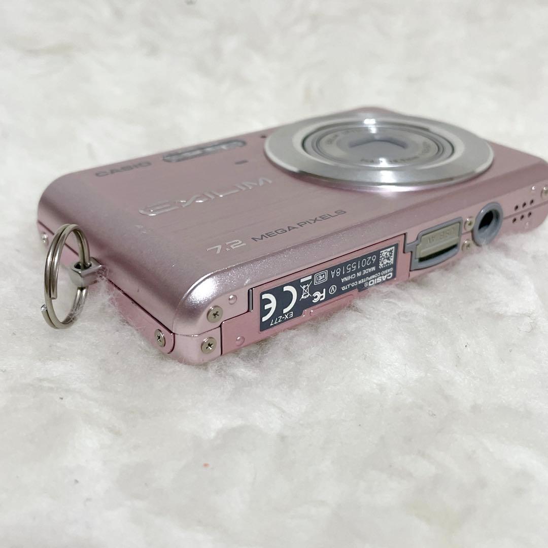 【ピンク✨】CASIO カシオ EXILIM EX-Z77 デジカメ コンデジ