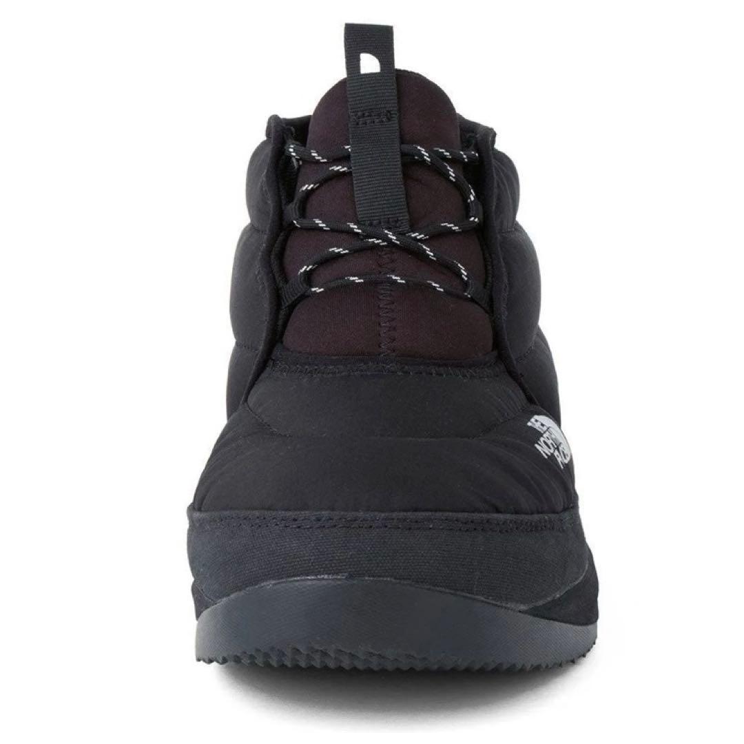 新品 24cm ノース・フェイス ヌプシ チャッカ NF02273 BR 黒