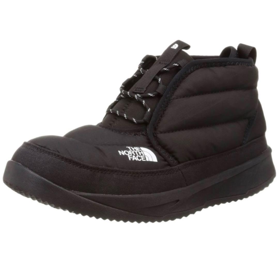 新品 24cm ノース・フェイス ヌプシ チャッカ NF02273 BR 黒