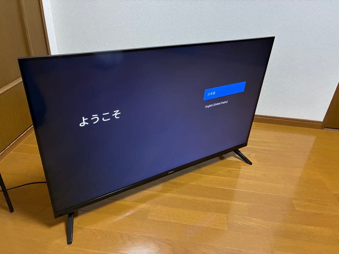 KONKA 4K Android TV 本体　43インチ　チューナーレステレビ