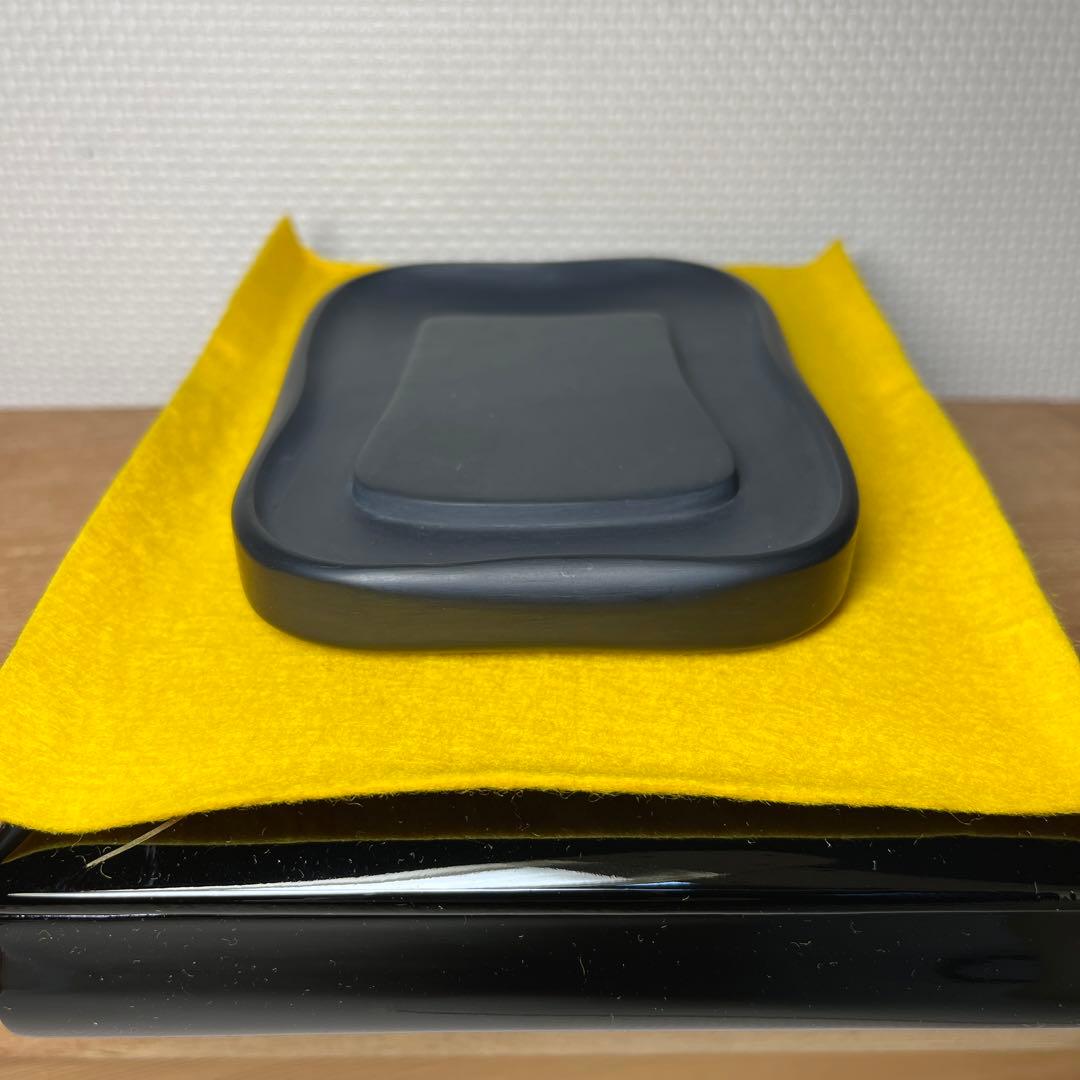 ⭕️まりちゃん⭕️ 雨畑硯　新品　芳龍閣硯舗鑑製　深澤勝左衛門　特殊彫刻作品