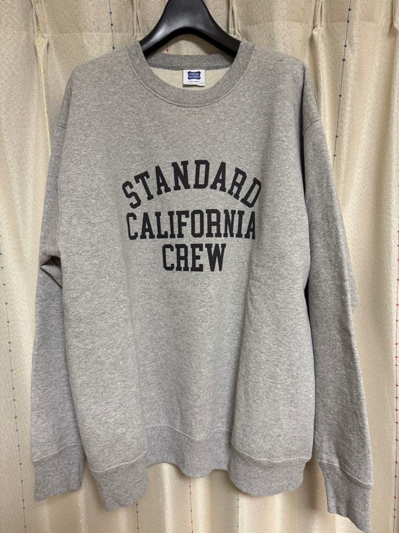 スタンダードカリフォルニア　SD US Cotton Logo Sweat