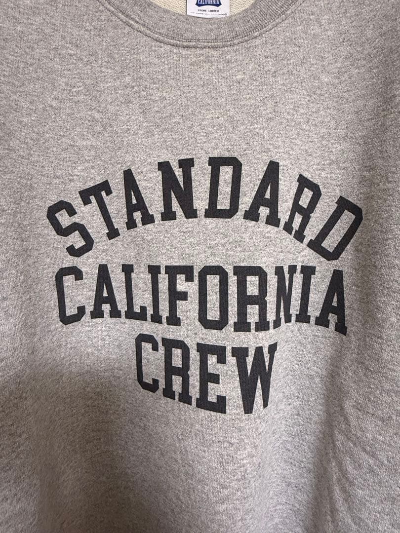 スタンダードカリフォルニア　SD US Cotton Logo Sweat