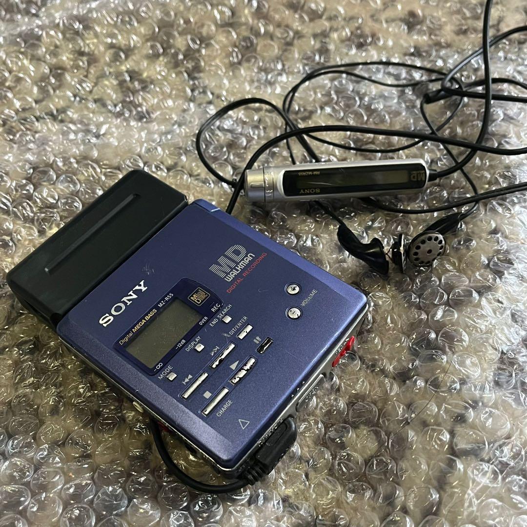 SONY MDウォークマン MZ-R55動作確認済み