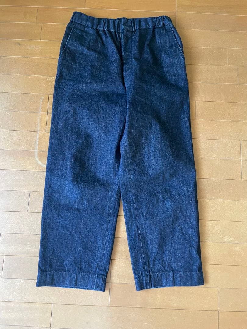 と*】様 TOUJOURS トゥジュー　トラウザー　デニム　セルビッチ　ワンウォ