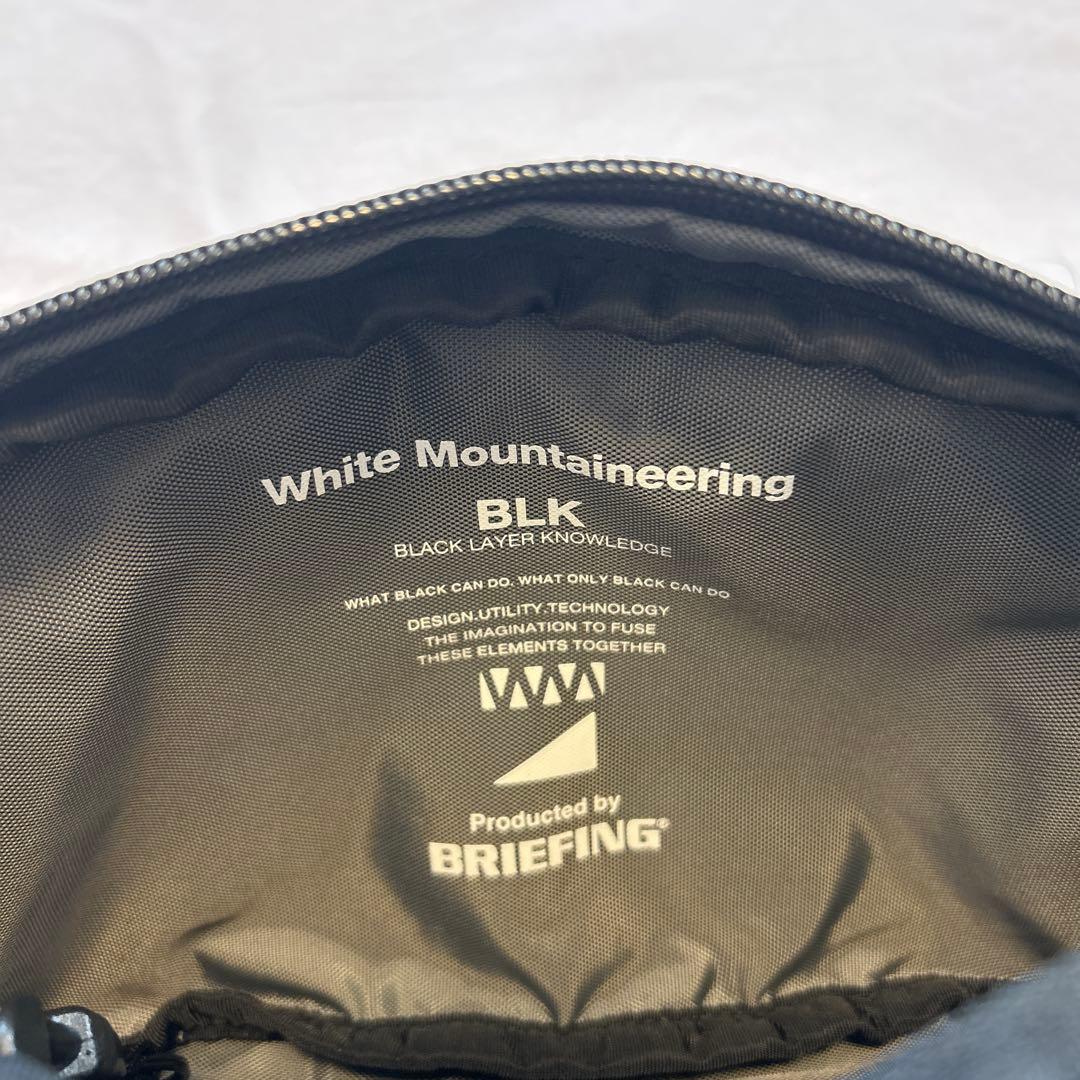 White Mountaineering×Briefing コラボ　ボディバッグ