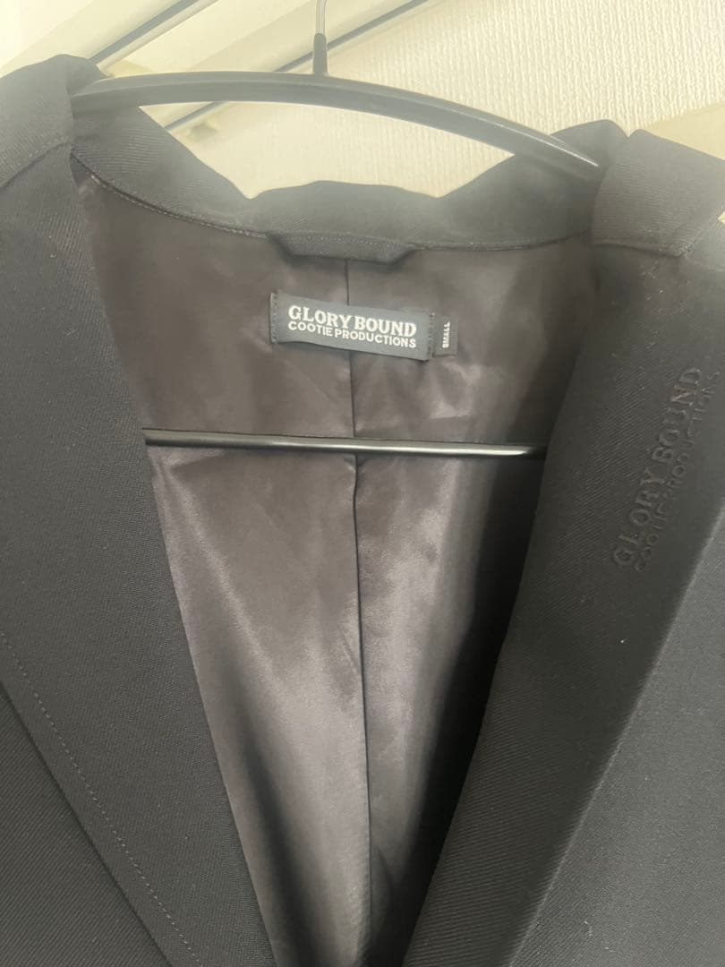 cootie ブラックジャケット コーチジャケット　セットアップ　美品