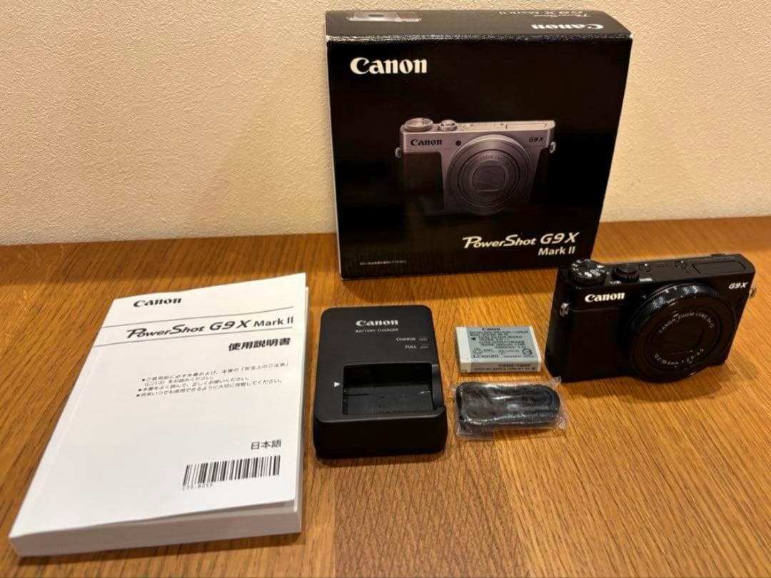 【極美品】Canon PowerShot G9 X Mark II