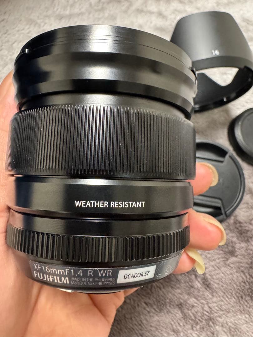 Fujifilm xf16mm F1.4 レンズ