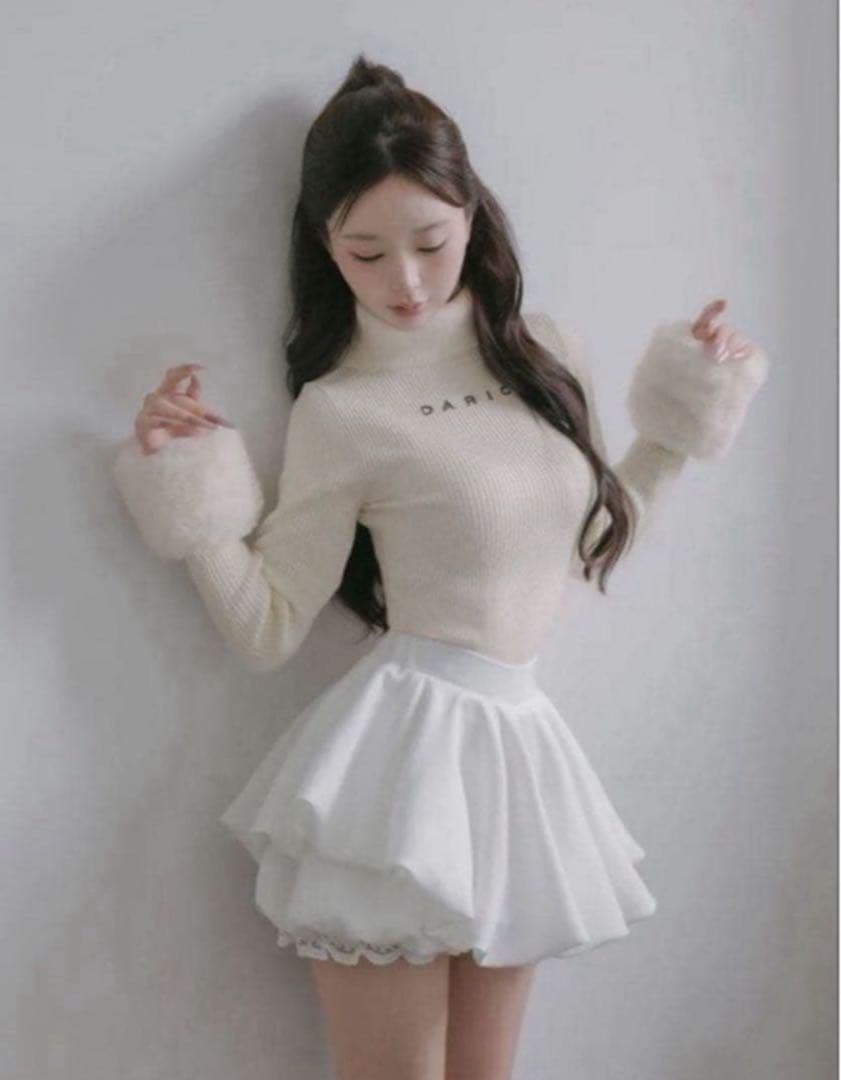 スムースファーリブニットトップス Darich 完売品