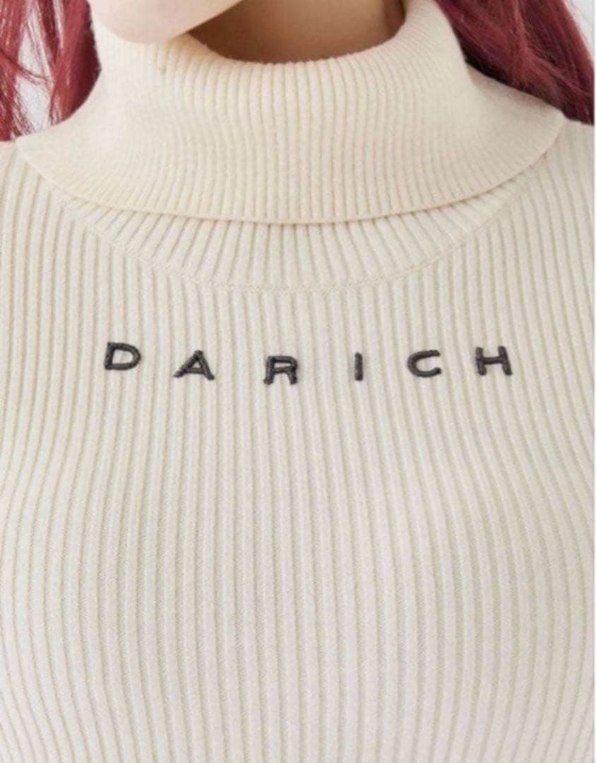 スムースファーリブニットトップス Darich 完売品