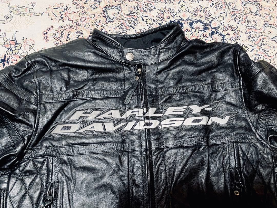 新品未使用Harley-Davidson豪華冬用インナー付きレザージャケット！