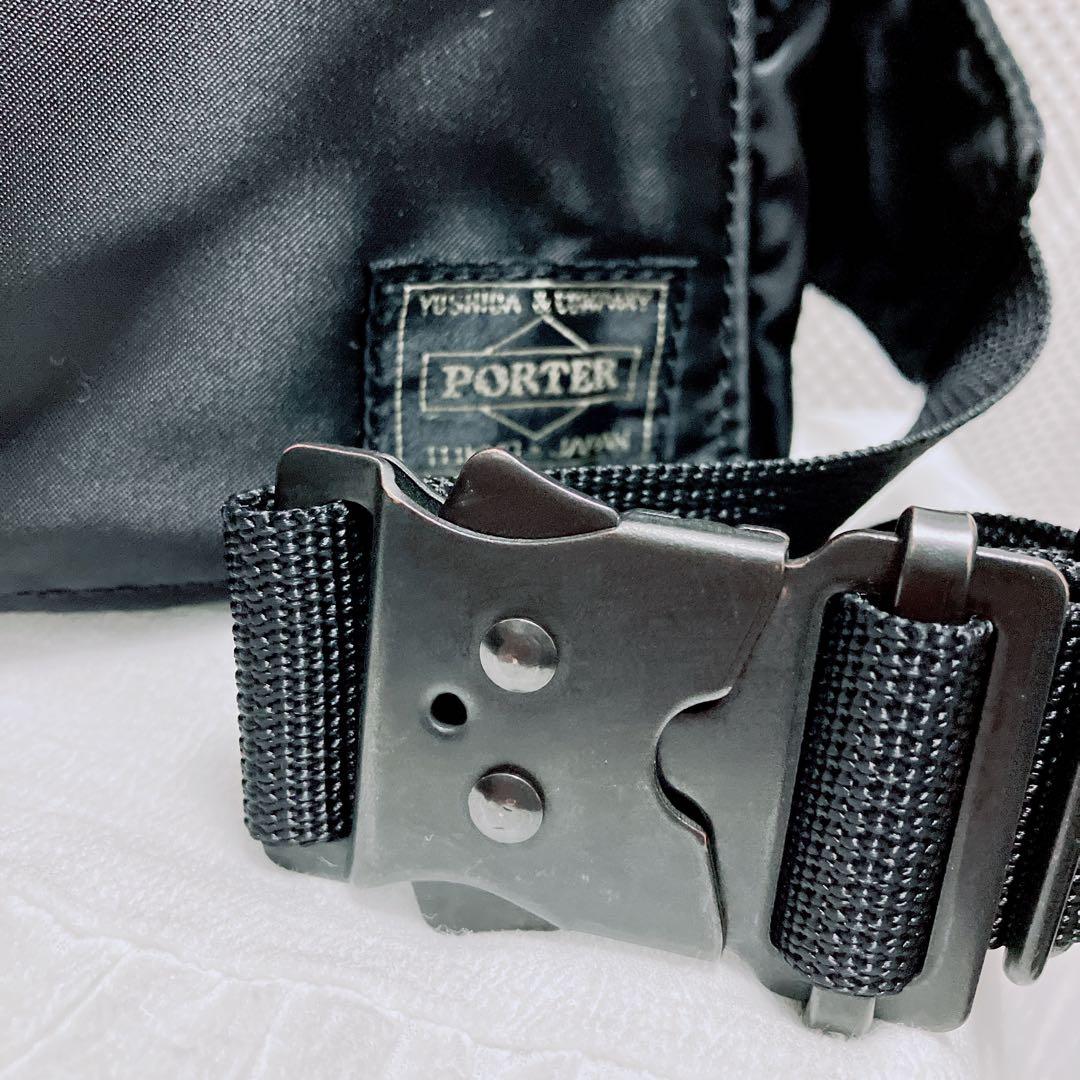 PORTER ポーター タンカー　ウエストバッグ 初期モデル　黒【未使用】希少
