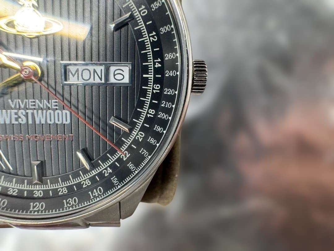 【美品】Vivienne Westwood 時計 VV207BKSL 箱有