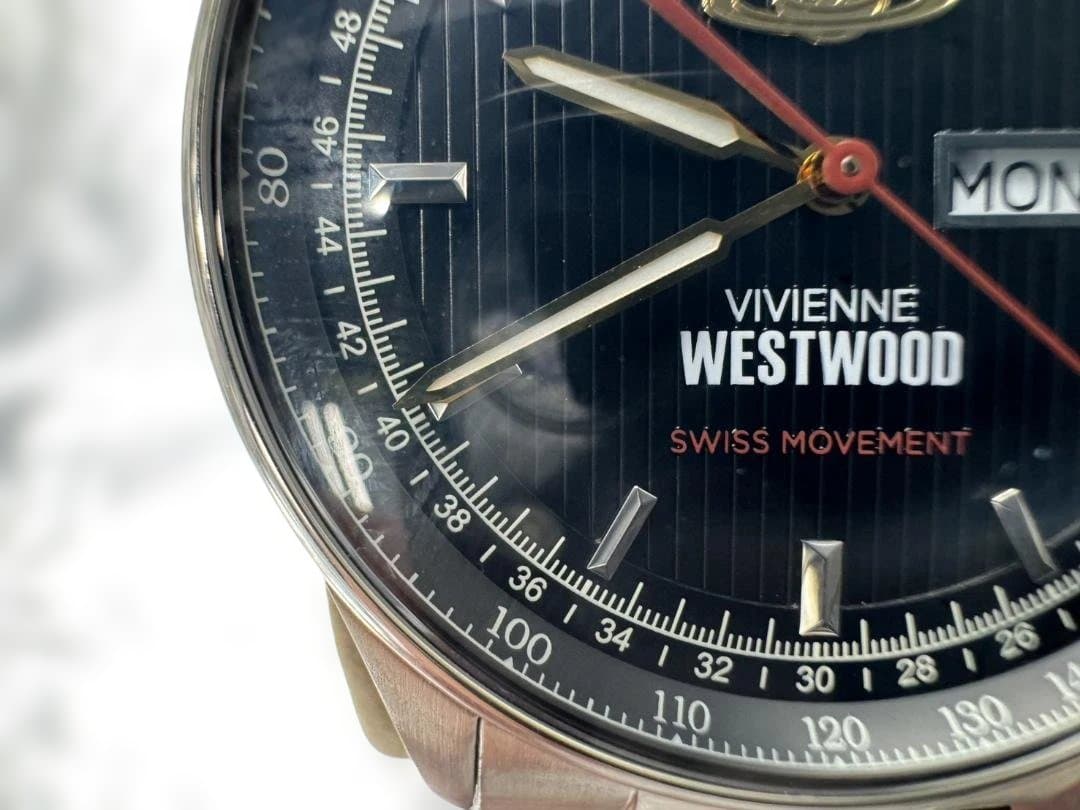 【美品】Vivienne Westwood 時計 VV207BKSL 箱有