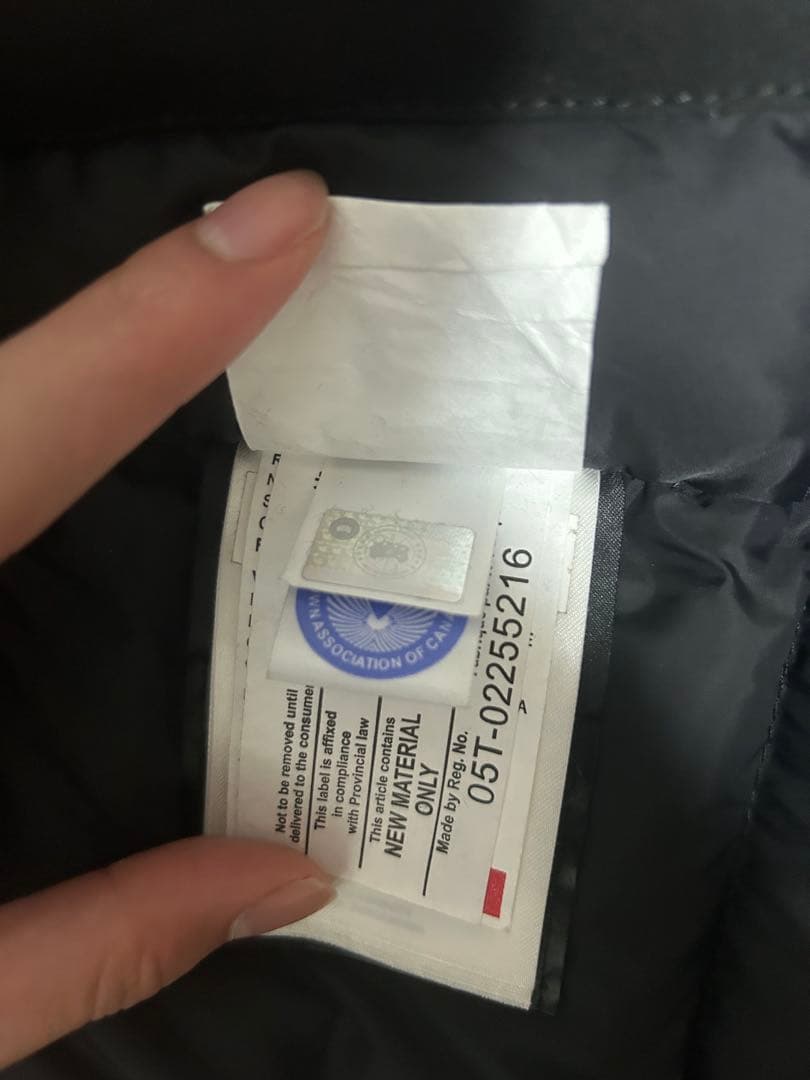   ブラック ダウンジャケット 確実正規品 即日発送‼️