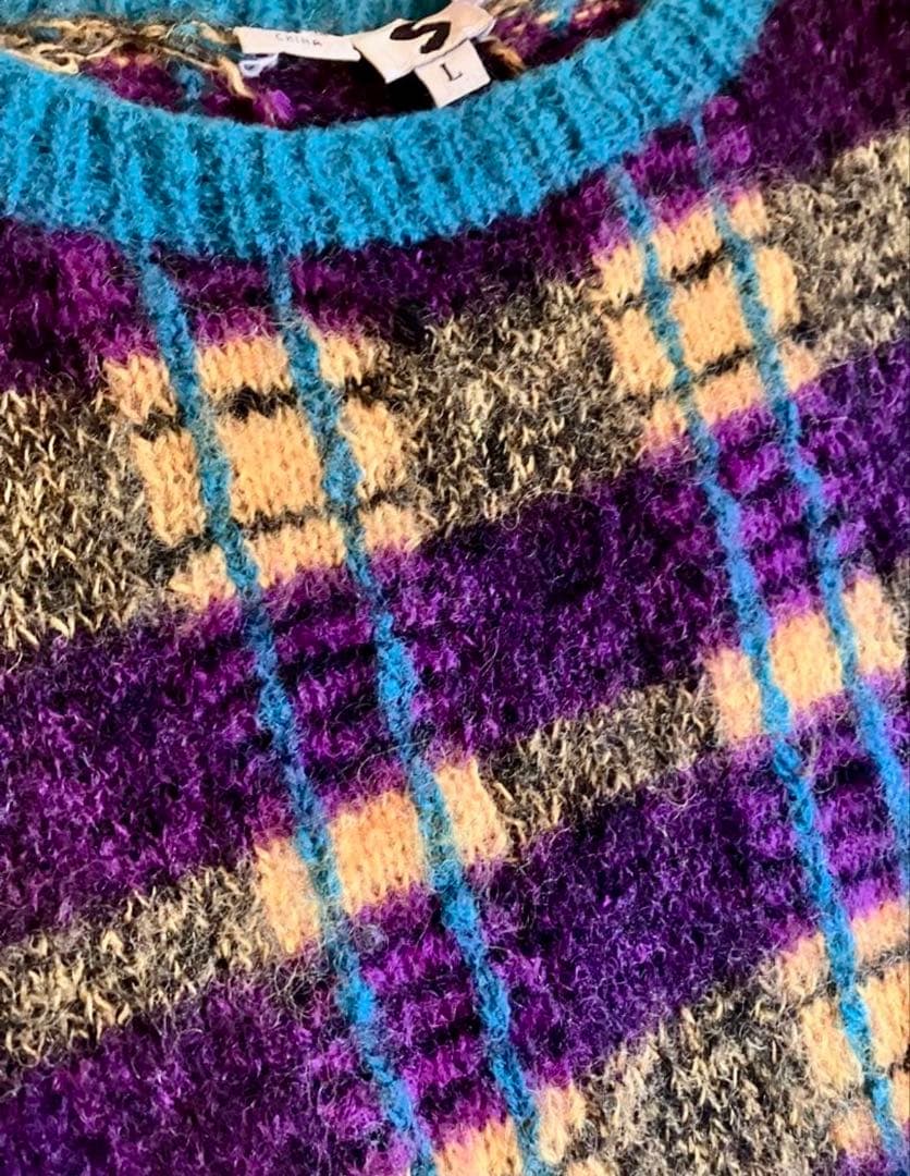 モヘアニット　vintage old 70 80 90s