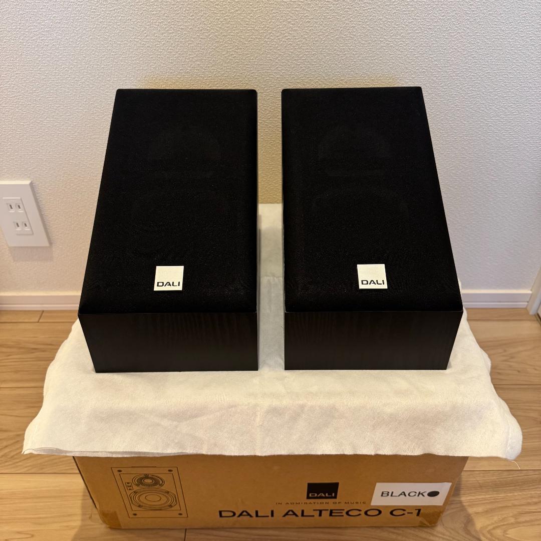 超美品 DALI ALTECO C1 Black ペア スピーカー