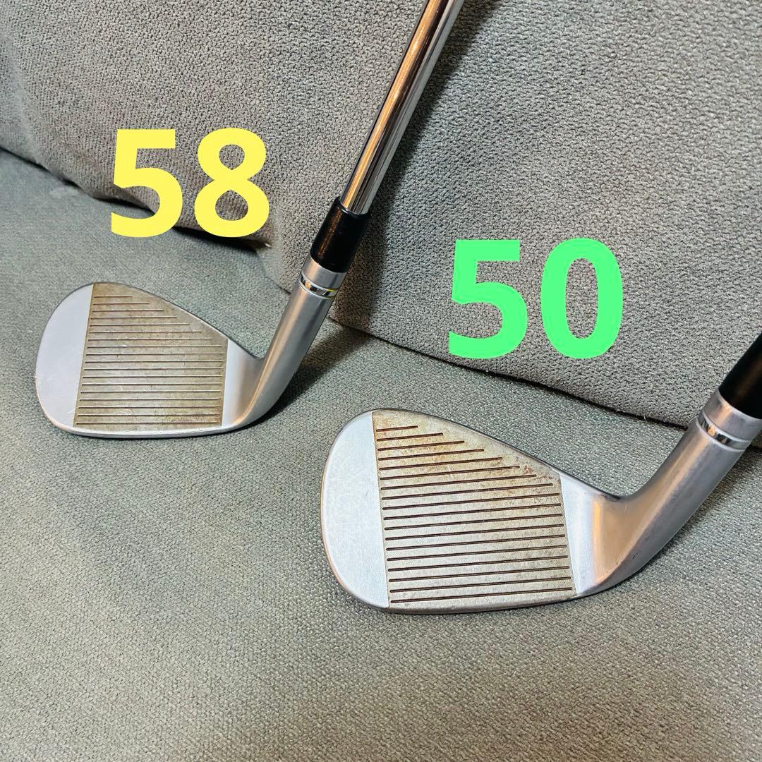 の*ん様 テーラーメイド　mg4 ウェッジ　58 50 ダイナミック　115