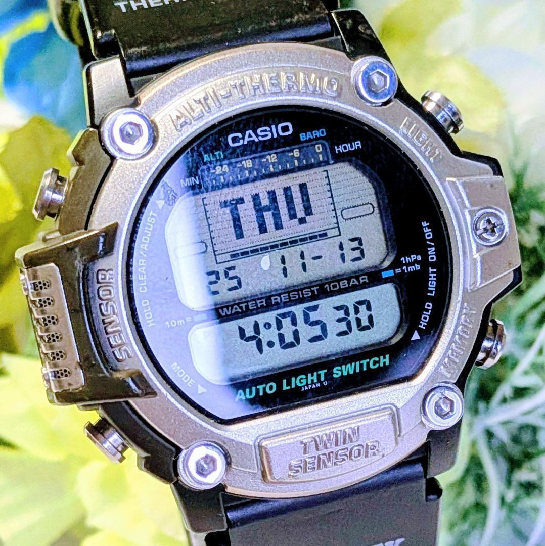 高機能 カシオ メンズ腕時計プロトレックPRO TREK 高度・気圧・温度計測