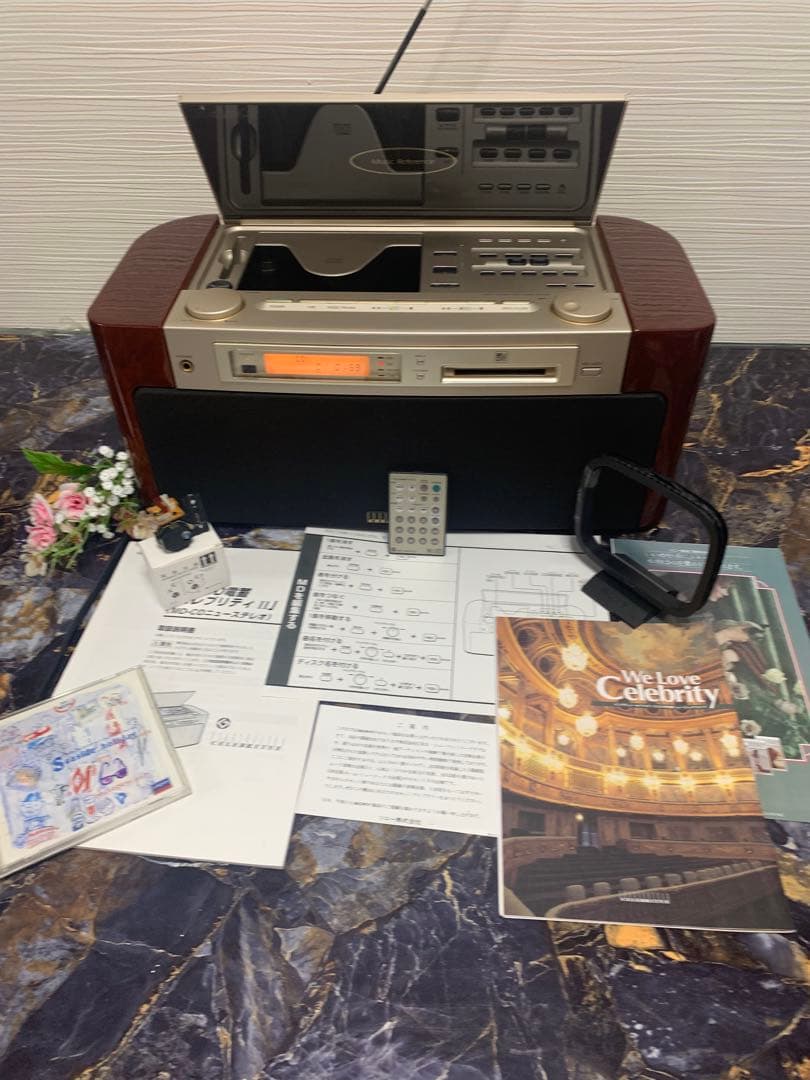 美しいソニーMD CD CELEBRITY II MD-7000 フルセット