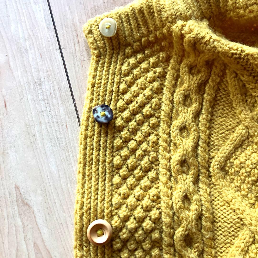 Charpentier de Vaisseau✖️Aran ニットカーディガン