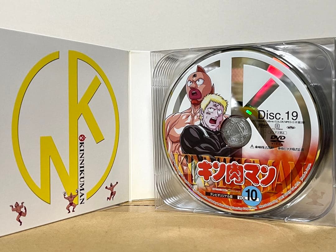 【★m.yerf.369★】キン肉マン コンプリートBOX DVDのみ