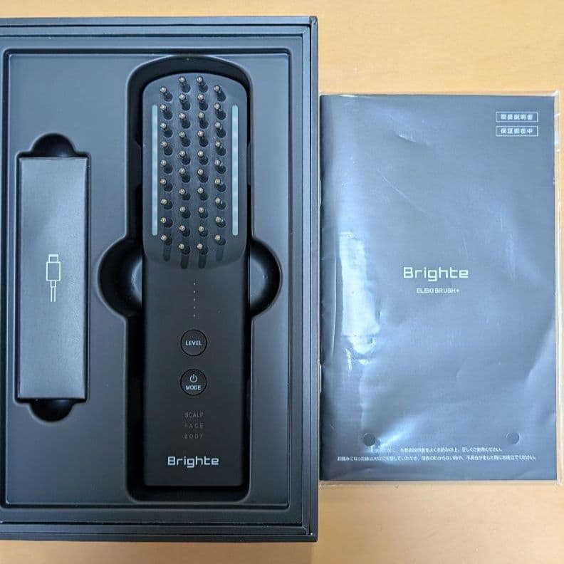 最新型 Brighte ELEKI BRUSH+ 美顔器 エレキブラシ プラス