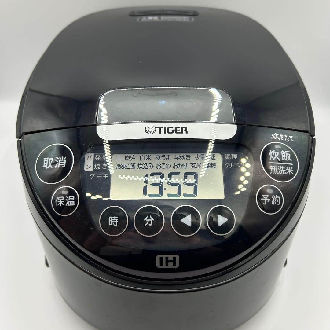 [美品] タイガー IH炊飯ジャー JPW-T100KV（5.5合炊き）