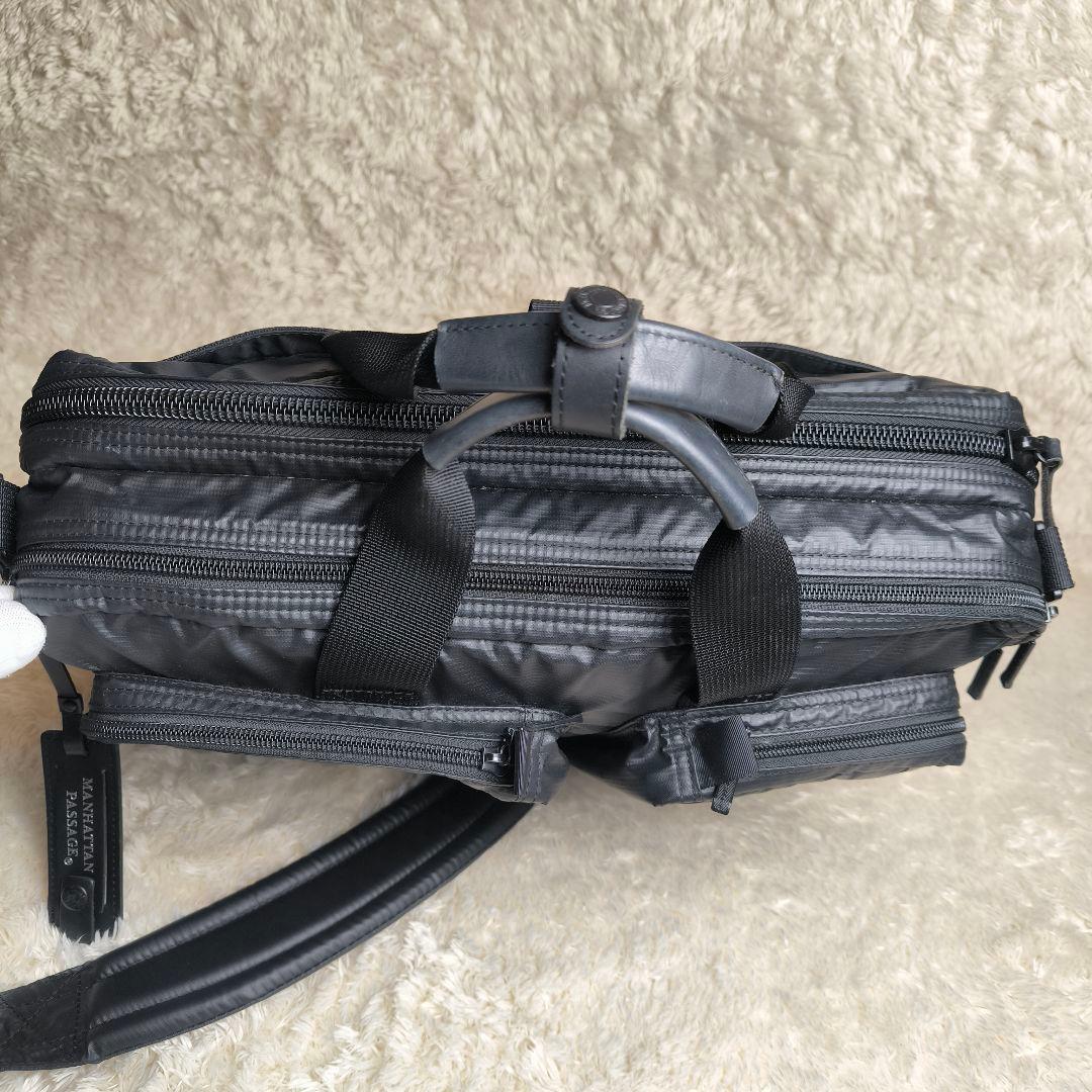 【美品】MANHATTAN PASSAGE 2way ショルダーバッグ ビジネス