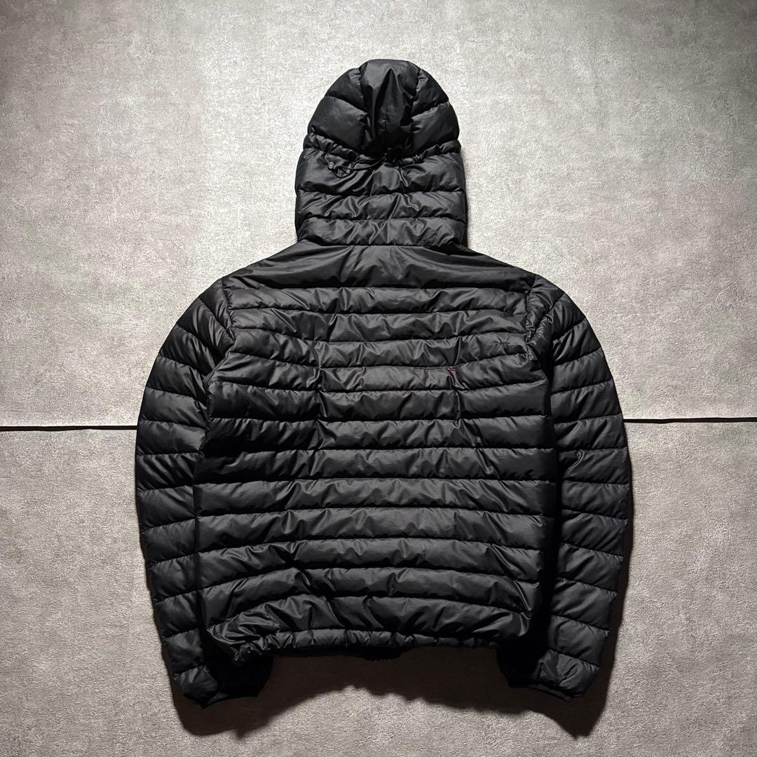 00s Patagonia ダウンセーターフーディー ブラック S