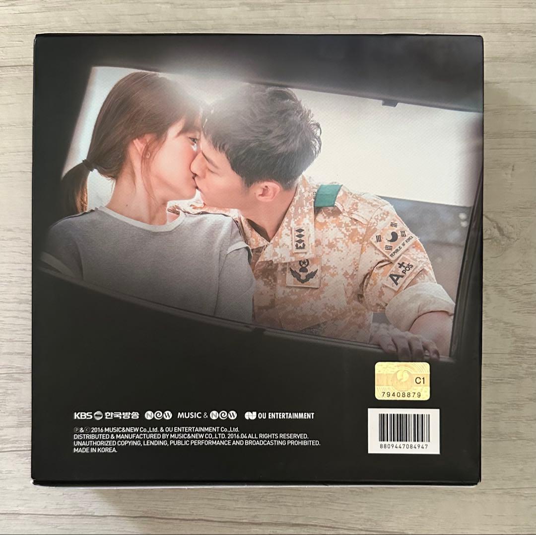 太陽の末裔 태양의 후예 OST Vol.1 & Vol.2 CD