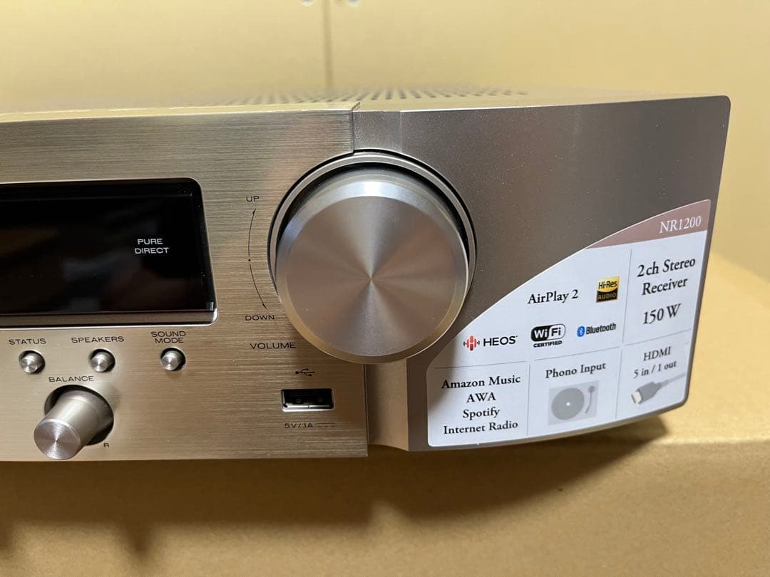 2020年製　マランツ　NR1200 プリメインアンプ