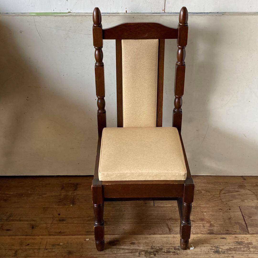 国産ヴィンテージ レトロ喫茶 チェア　木製 アンティーク