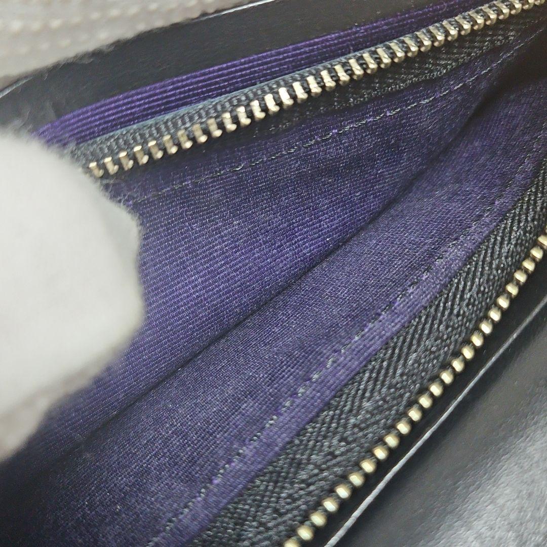 【希少】Paul Smith 長財布 最上級 蝋引き コードバン BLACK