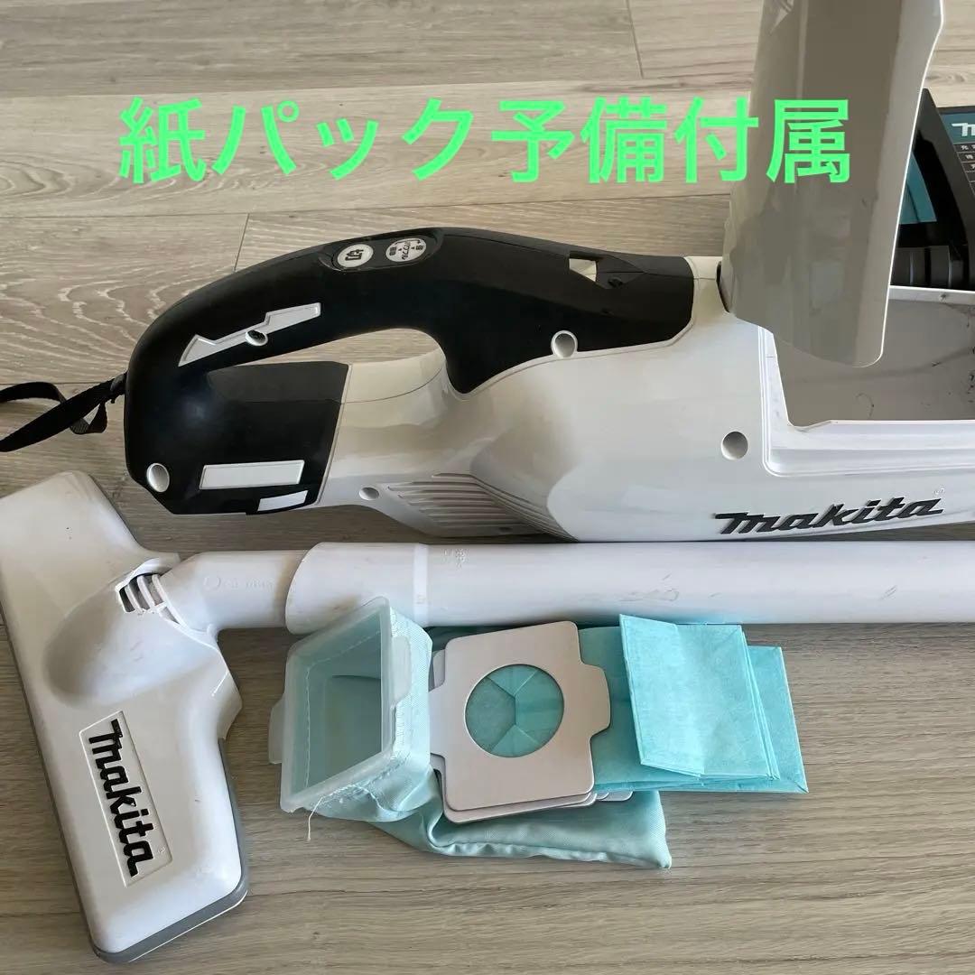 マキタCL282FD スティッククリーナー 本体　充電器ゴミパックスキマノズル