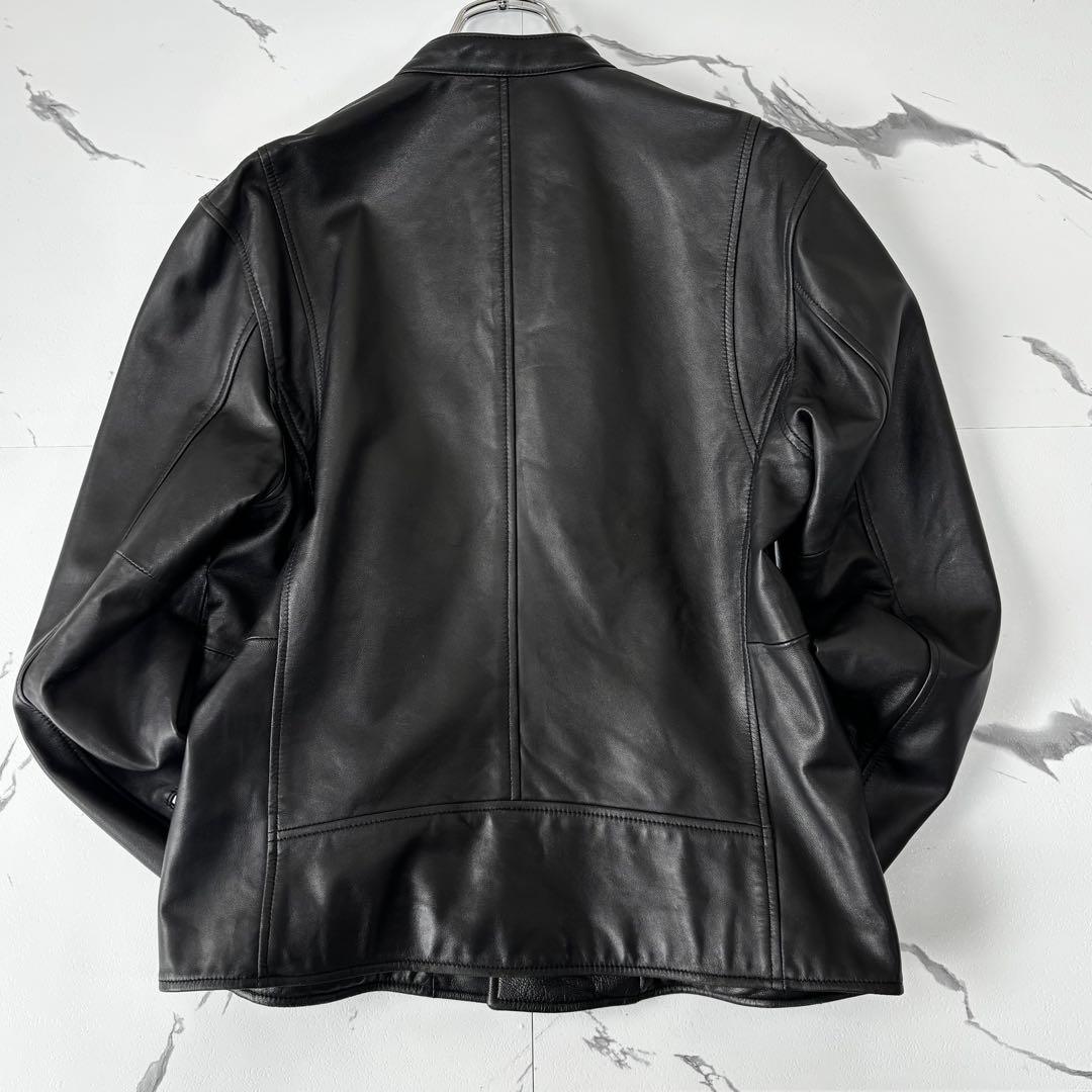vital monsieur nicole✨極美品ラムレザーライダースジャケット
