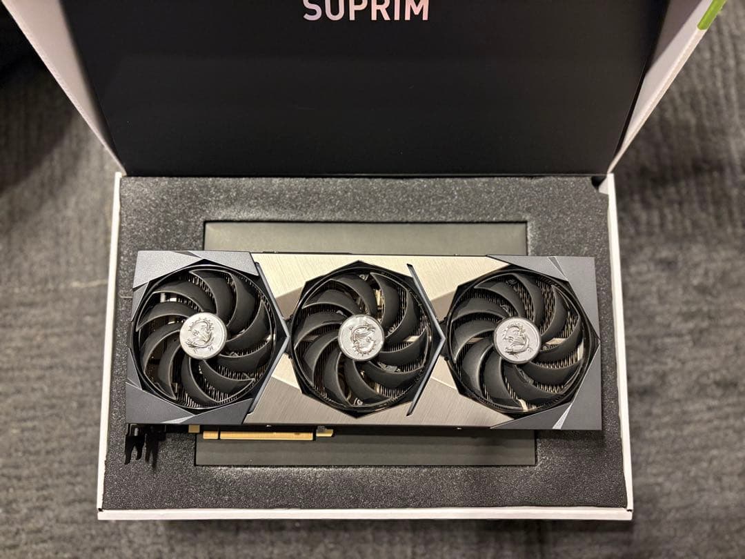グラフィックボード・グラボ・ビデオカード MSI GeForce RTX3090 SUPRIM