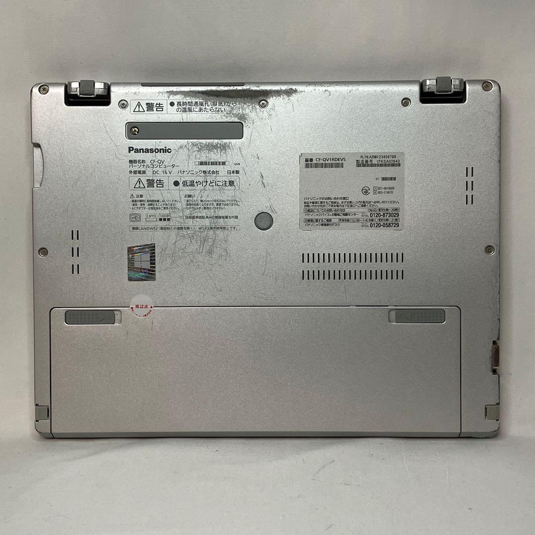 準美品 CF-QV1 11世代 i5 8GB 256GB 2in1 タッチパネル