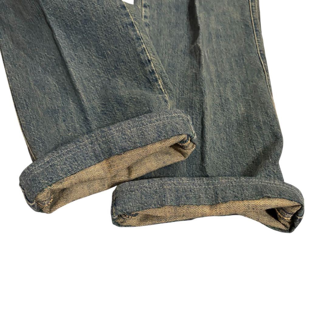 CHANEL シャネル デニムパンツ ベルト付 コットン レディース 40 美品