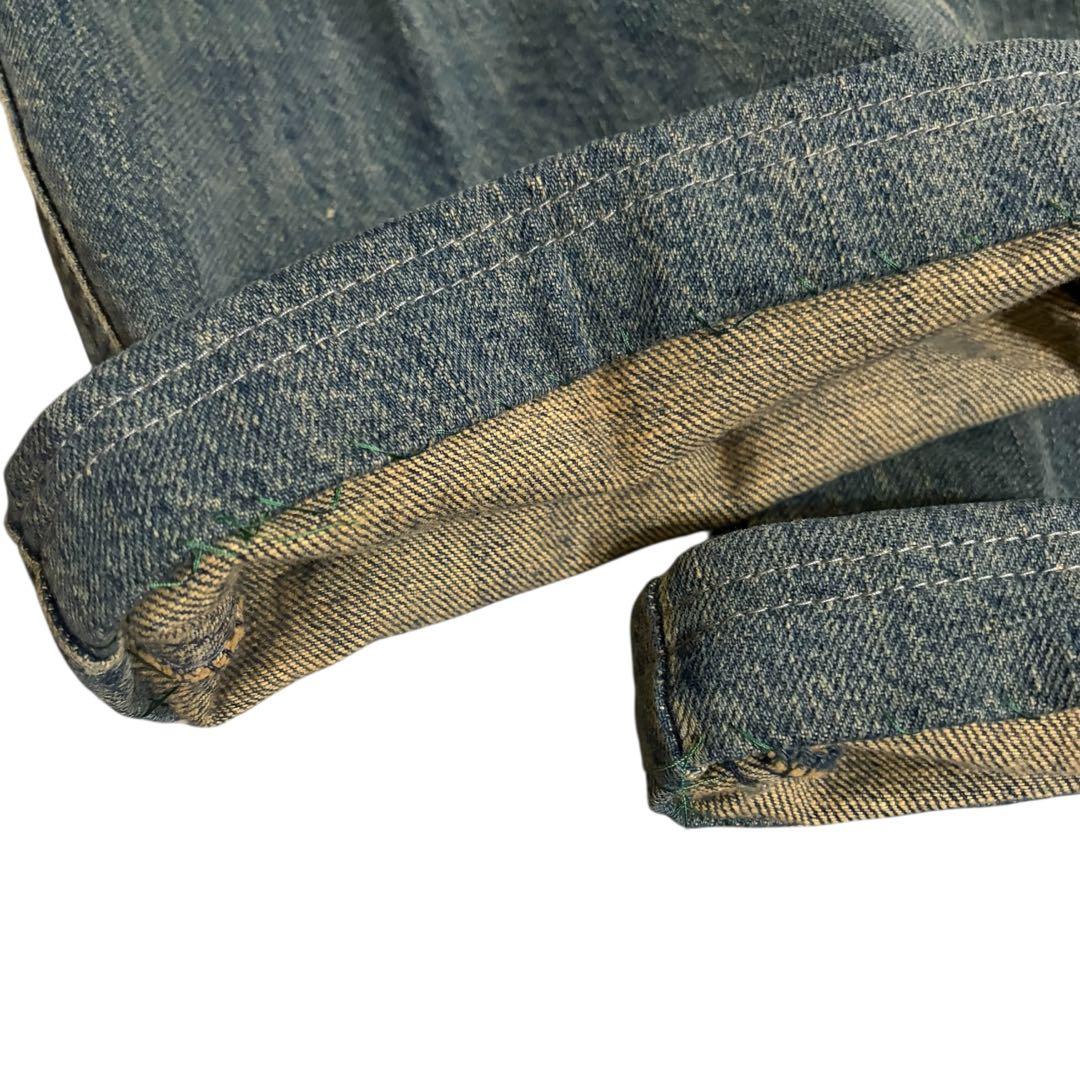 CHANEL シャネル デニムパンツ ベルト付 コットン レディース 40 美品