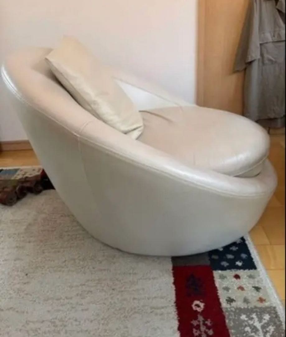 1人かけ　ソファー　ローソファ　猫脚　ゲーミングチェア